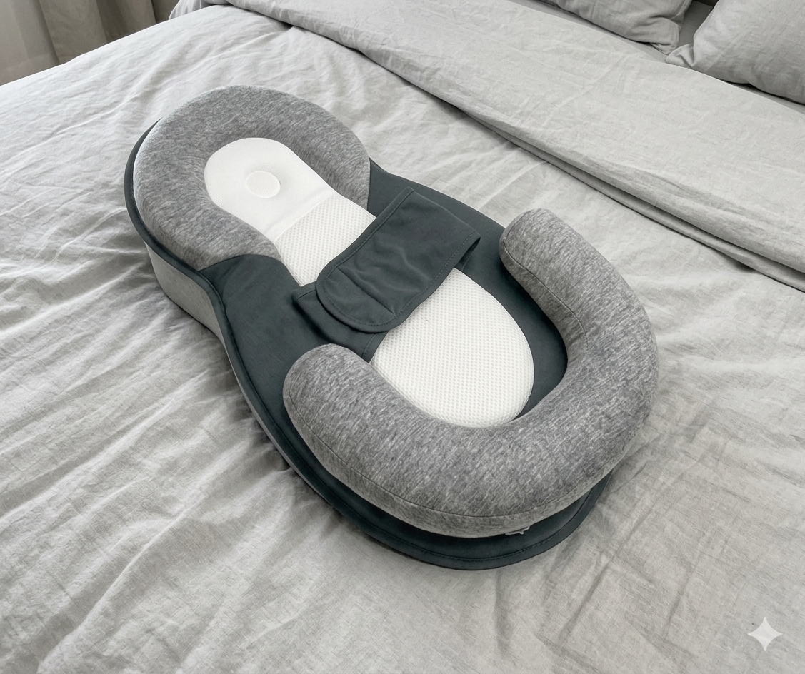 NestWell Baby Comfort Pillow — Relieves Reflux, Colic & Gas