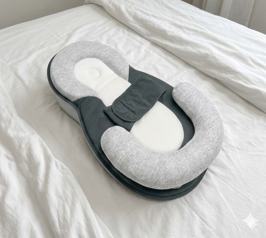 NestWell Baby Comfort Pillow — Relieves Reflux, Colic & Gas